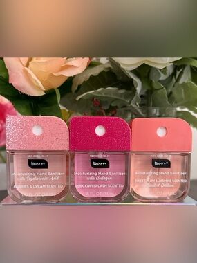🆕🫧 B•PURE LIMITED EDITION 3-PIECE HAND SANITIZER SPRAY SET. BRAND NEW!